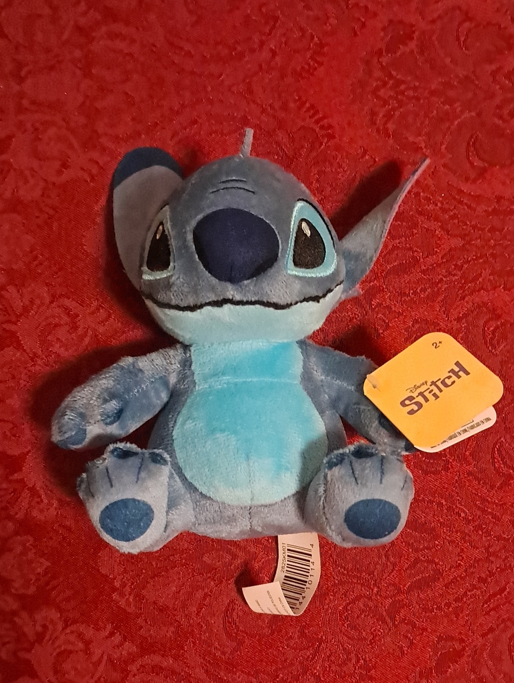 NWT Disney Blue Stitch Plush with Aqua Belly
